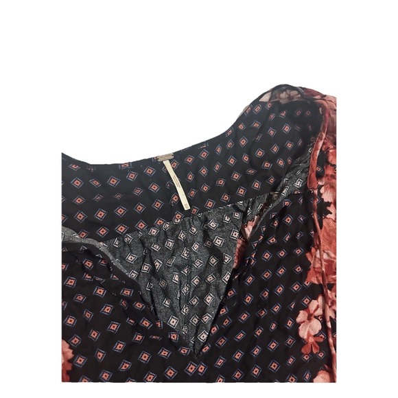 Free People‎ Sunset Blvd Floral Romper Size XS - Boho - Picture 4 of 10